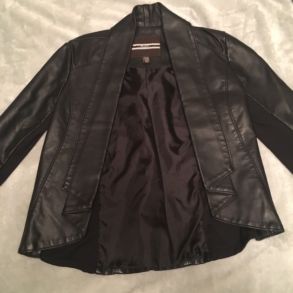 Size xs leather blazer
